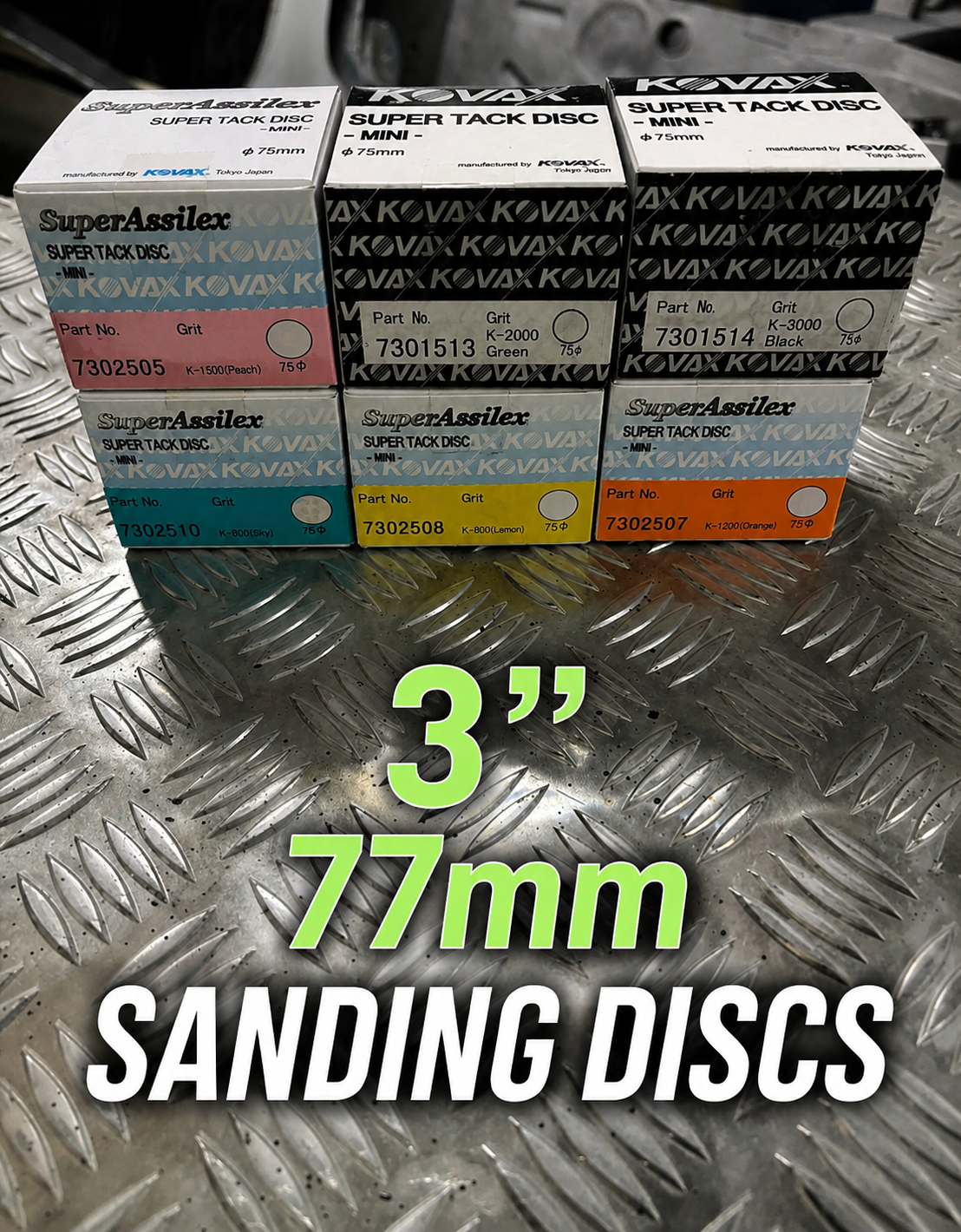 77mm 3” Discs