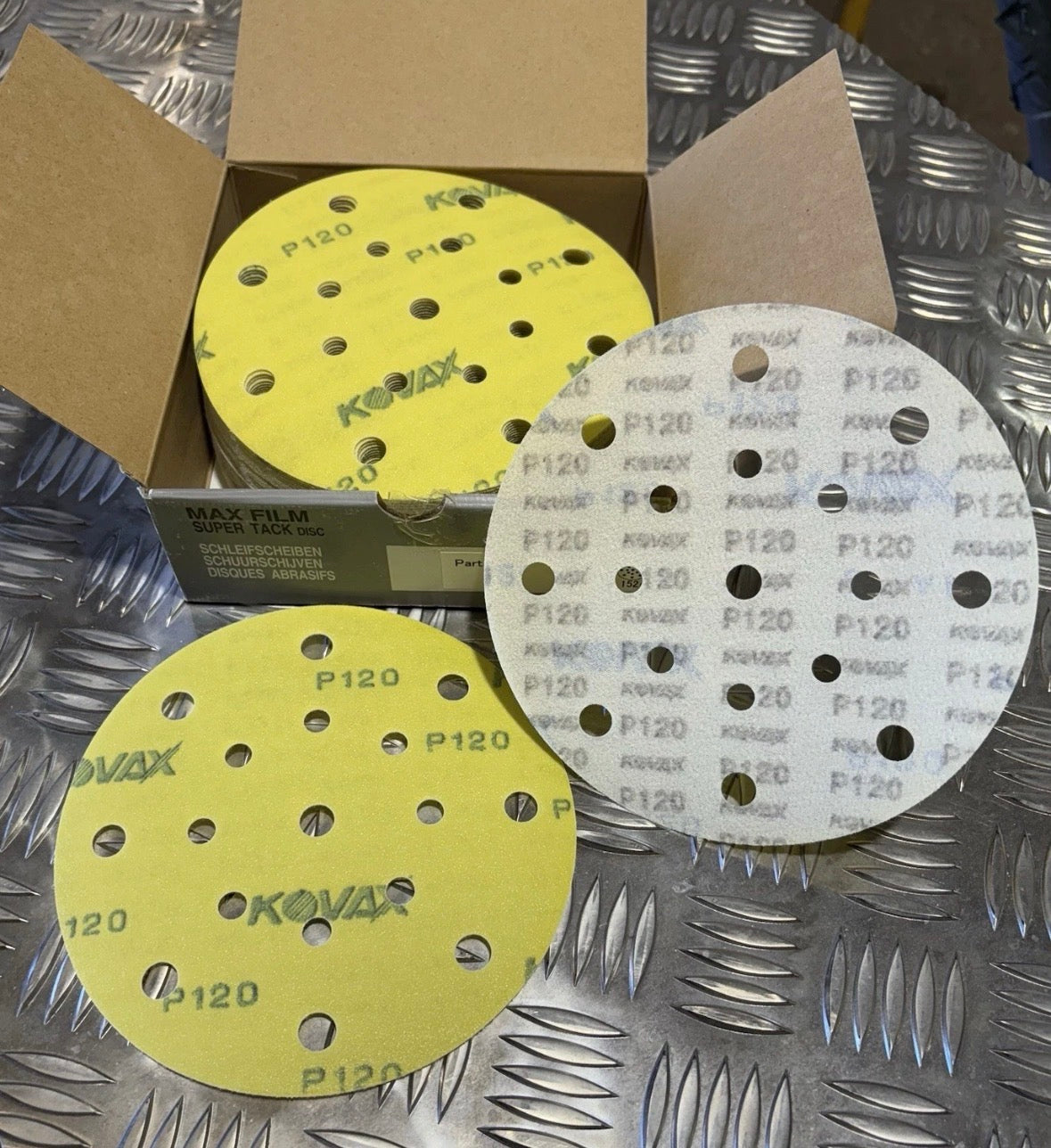 6” Maxfilm Kovax P120, 50pcs box