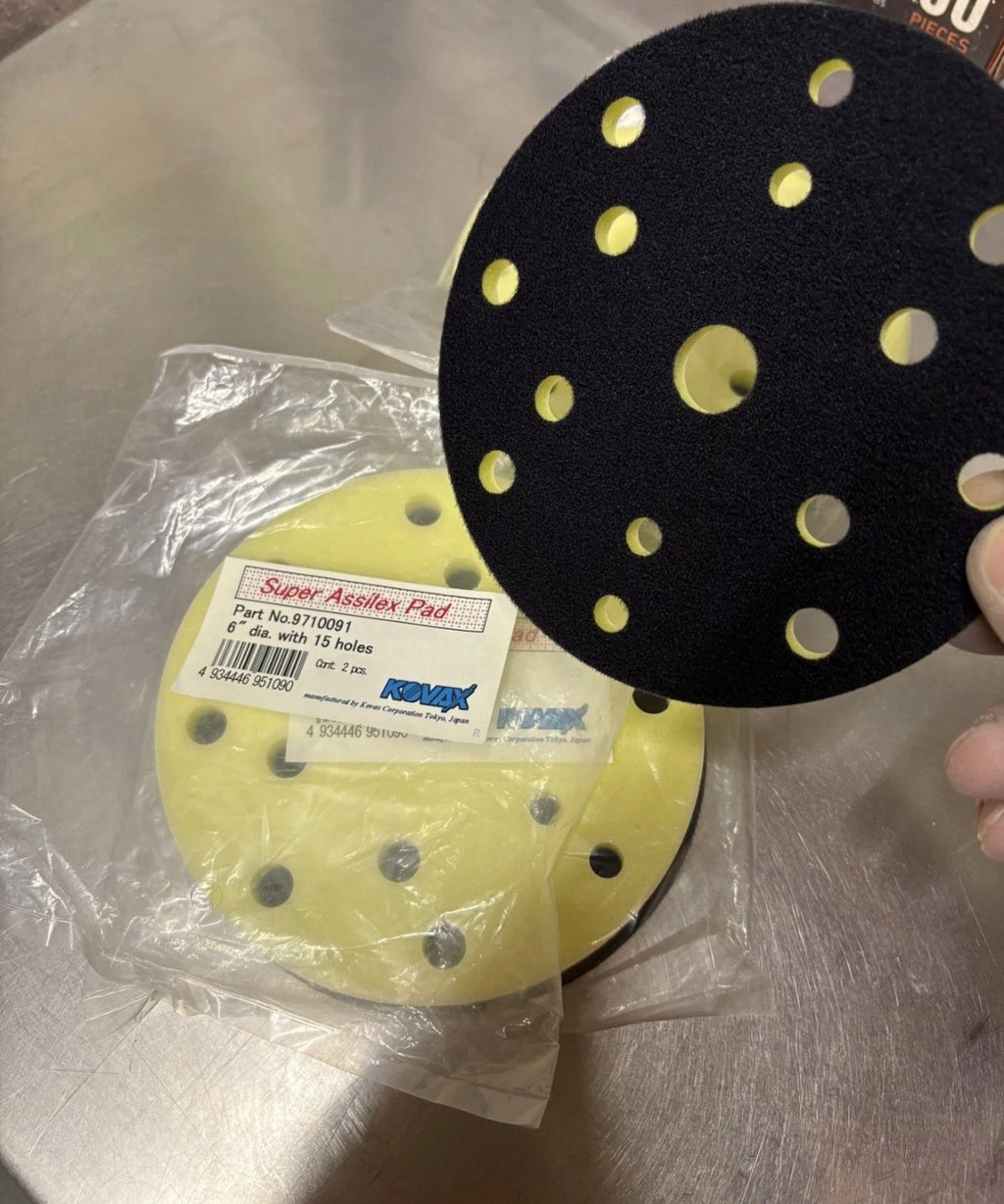 Kovax 6” Interface Pad Soft 152mm, 15 holes