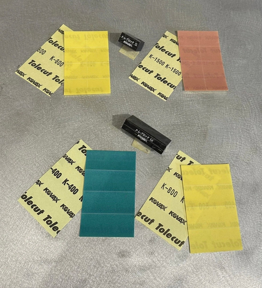 Kovax Tolecut sanding kit S+M 400/800/1500