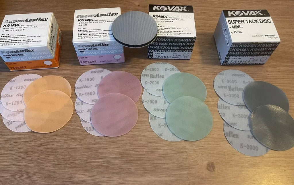 Kovax 3” sanding discs kit