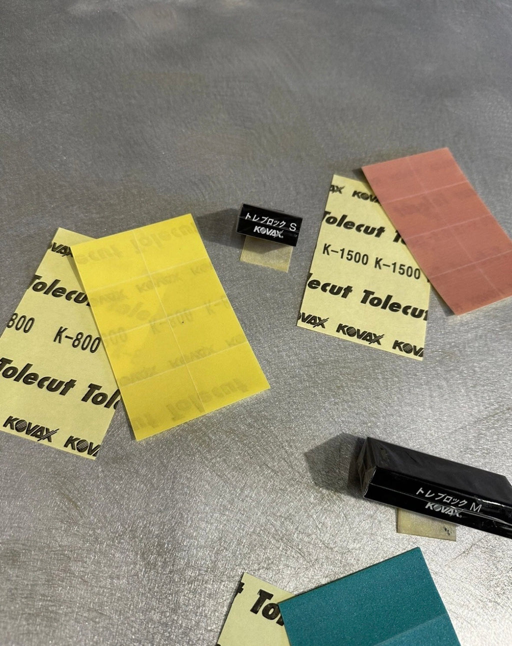 Kovax Tolecut sanding kit S+M 400/800/1500