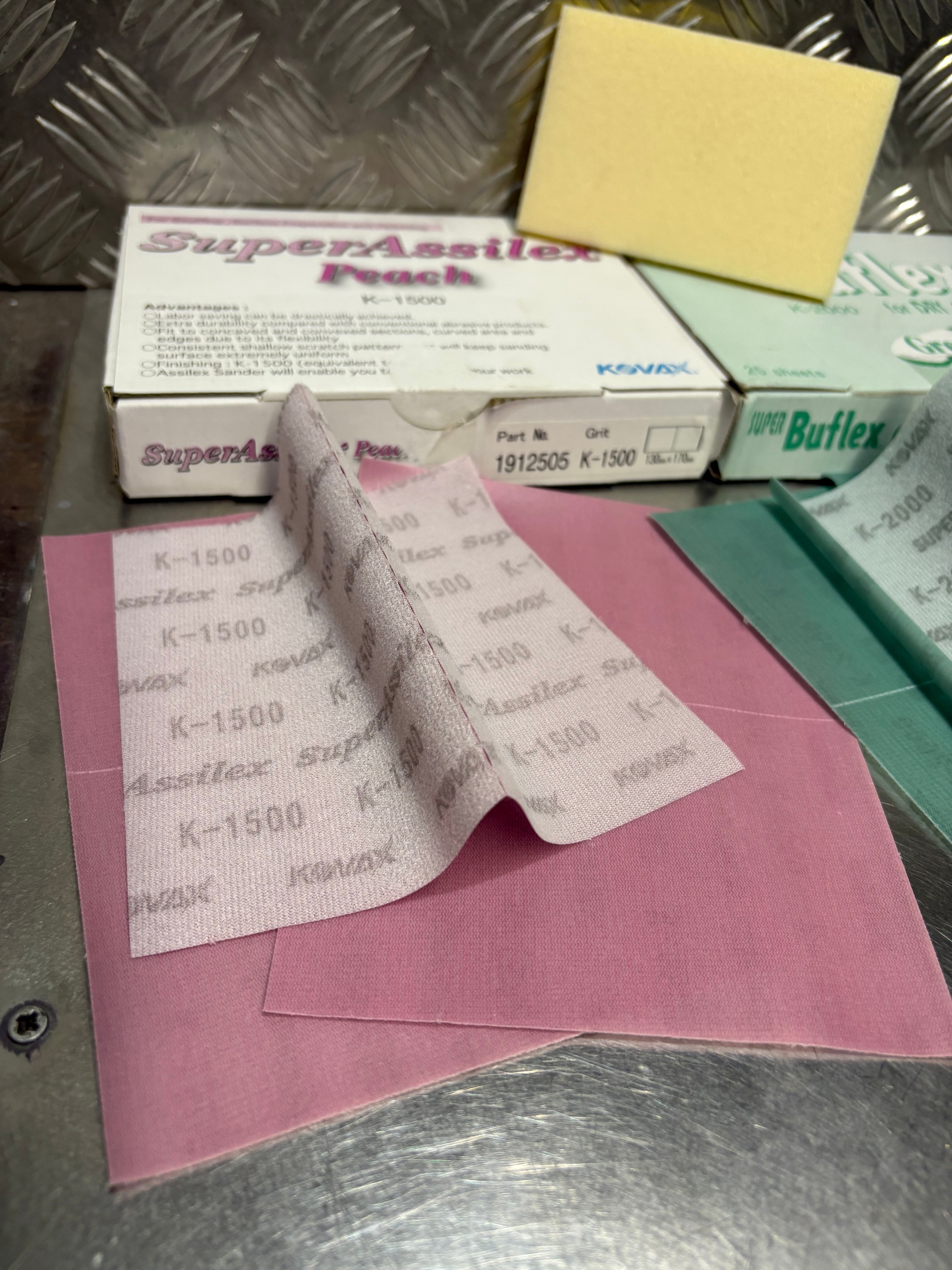 Kovax Sanding Sheets kit