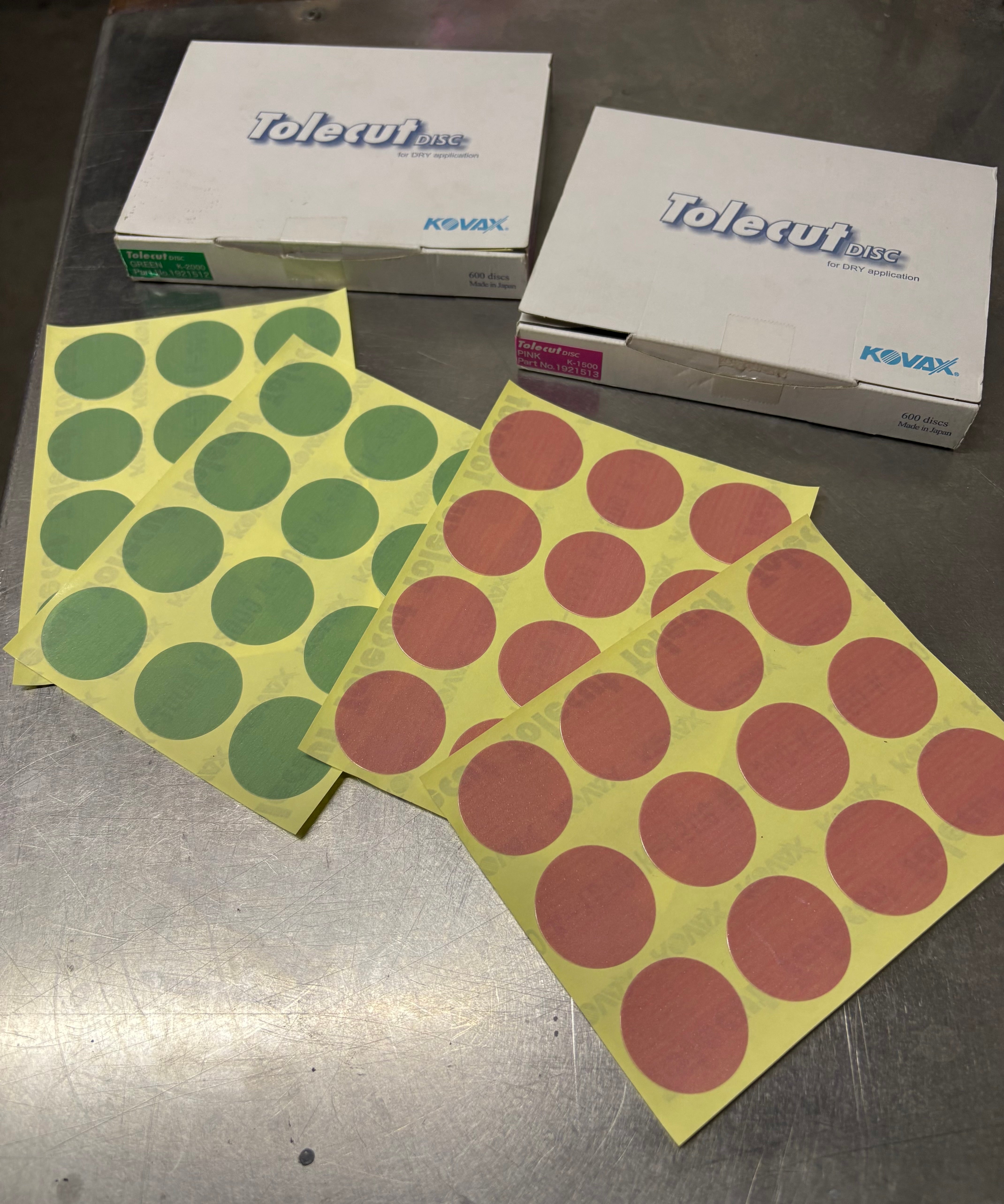 Kovax Tolecut 34mm discs 1500/2000 top up – IgorSmart