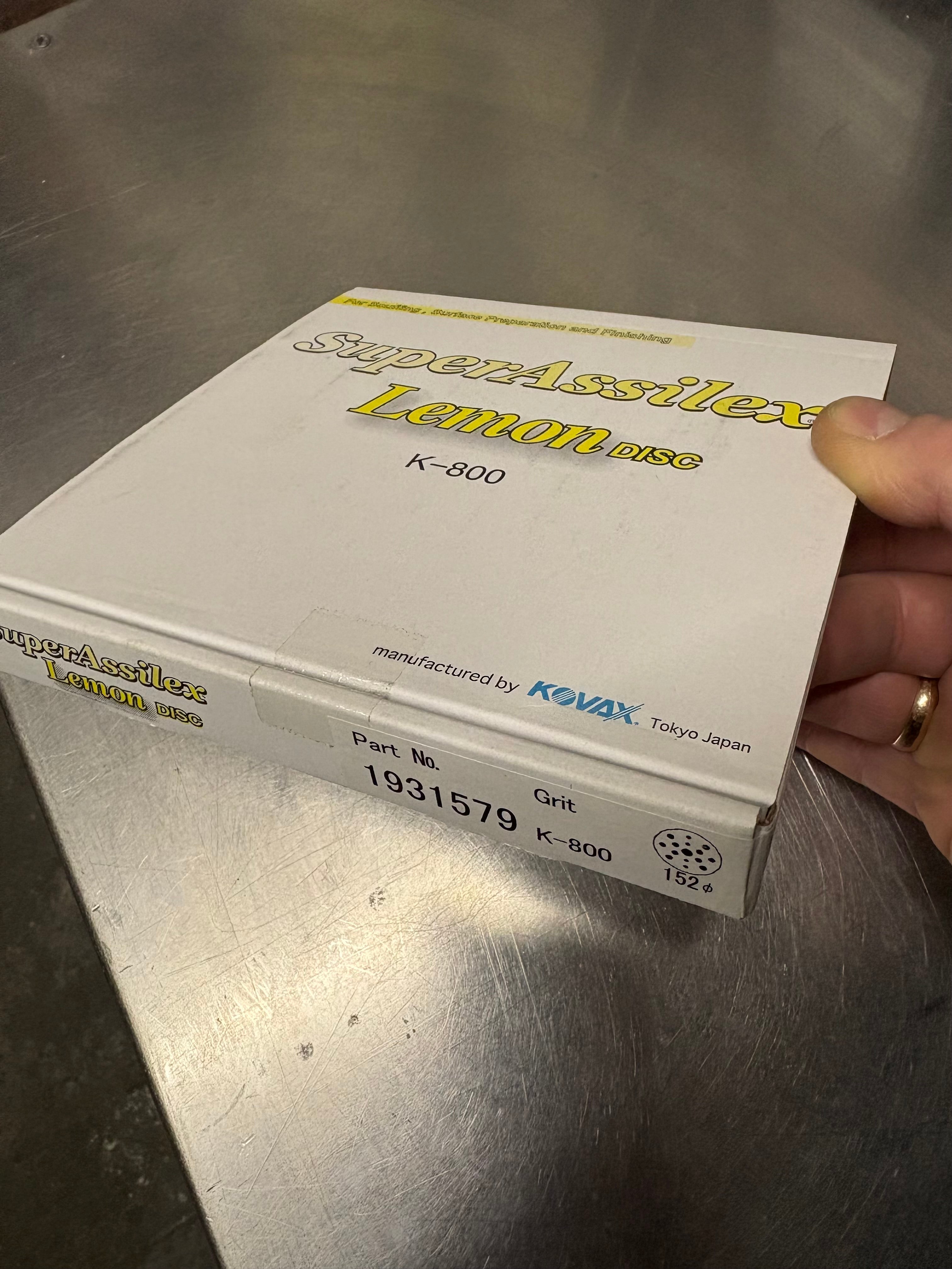 6” Kovax SuperAssilex k-800, 15holes