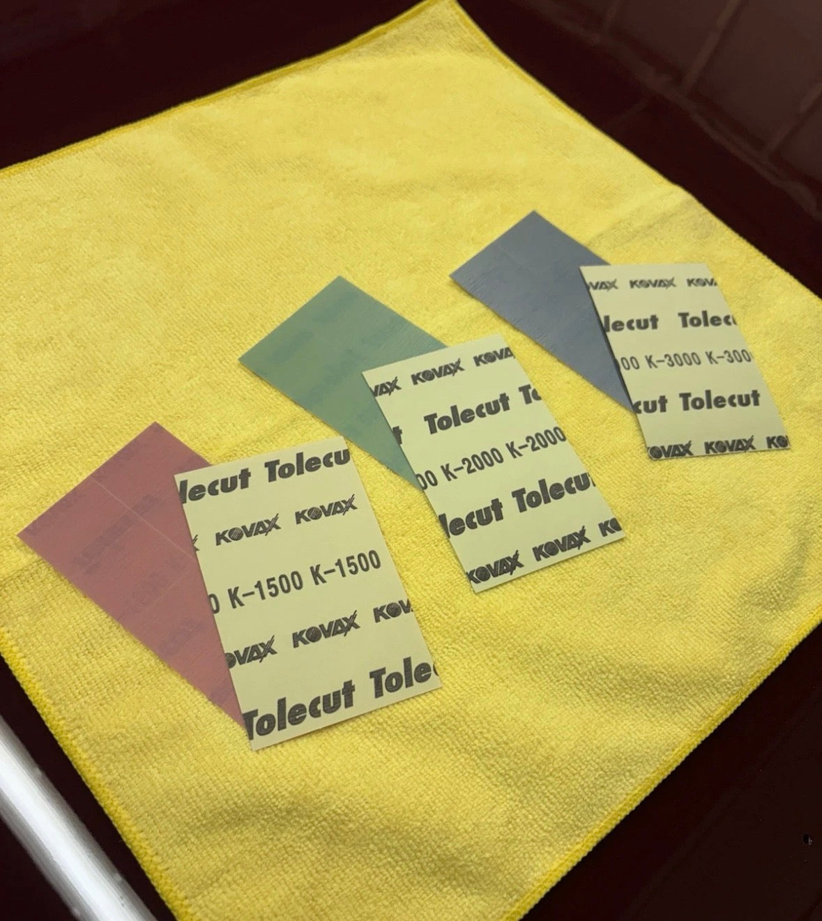 Kovax Tolecut 1/8 Top Up sheets 1500/2000/3000