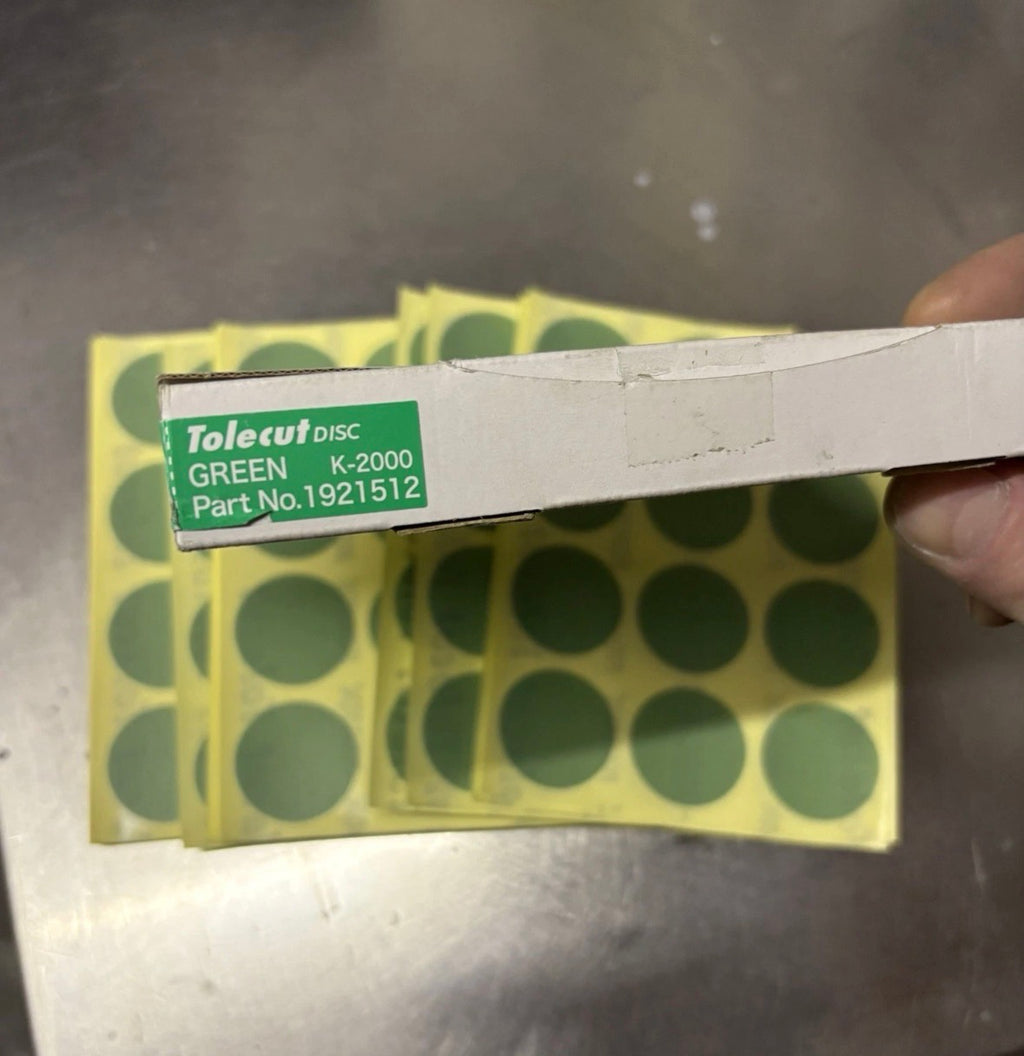 Kovax 34mm Tolecut Discs k-2000, 600pcs