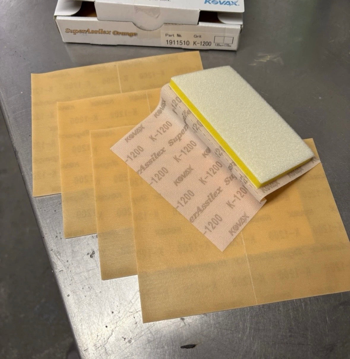 Kovax SuperAssilex K-1200 5sheets and pad