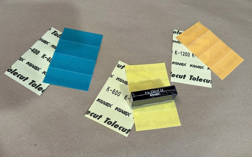 Kovax Tolecut sanding kit M 400/800/1200
