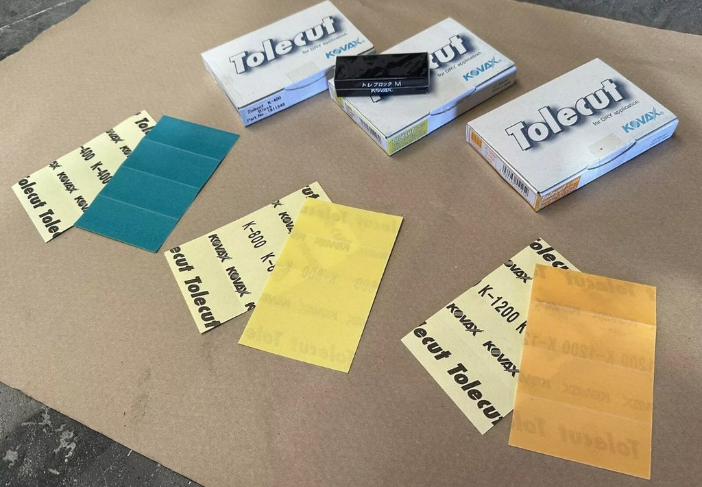 Kovax Tolecut sanding kit M 400/800/1200