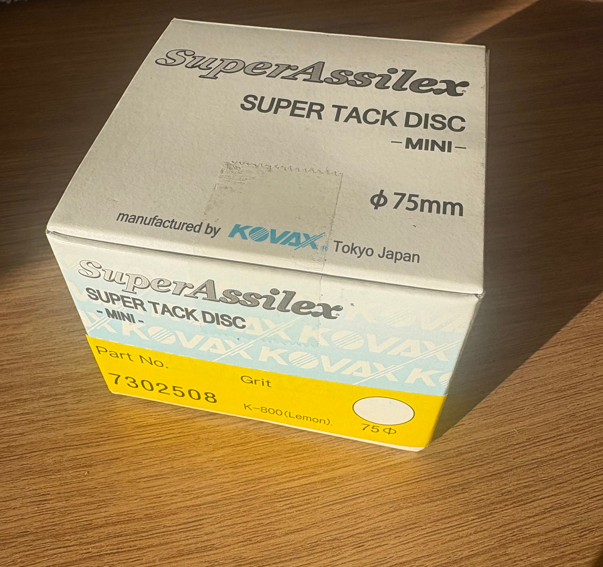 Kovax SuperAssilex K-800 Super Tack discs 75mm