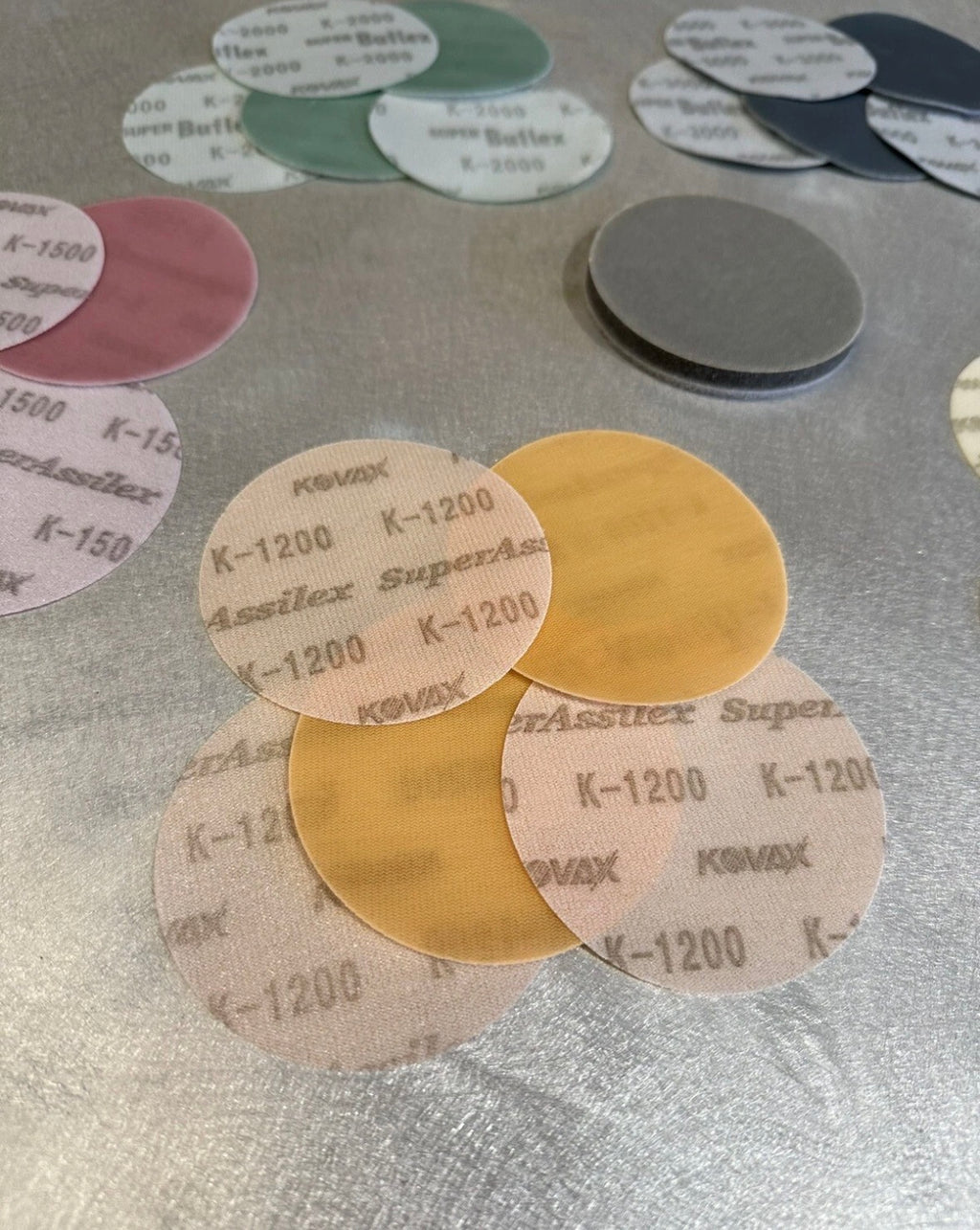 Kovax 3” sanding discs kit 800/1200/1500/2000/3000