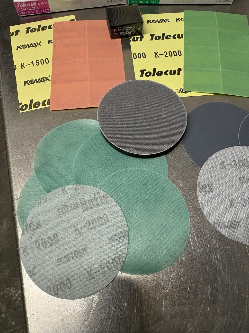 Kovax Tolecut/Buflex sanding kit
