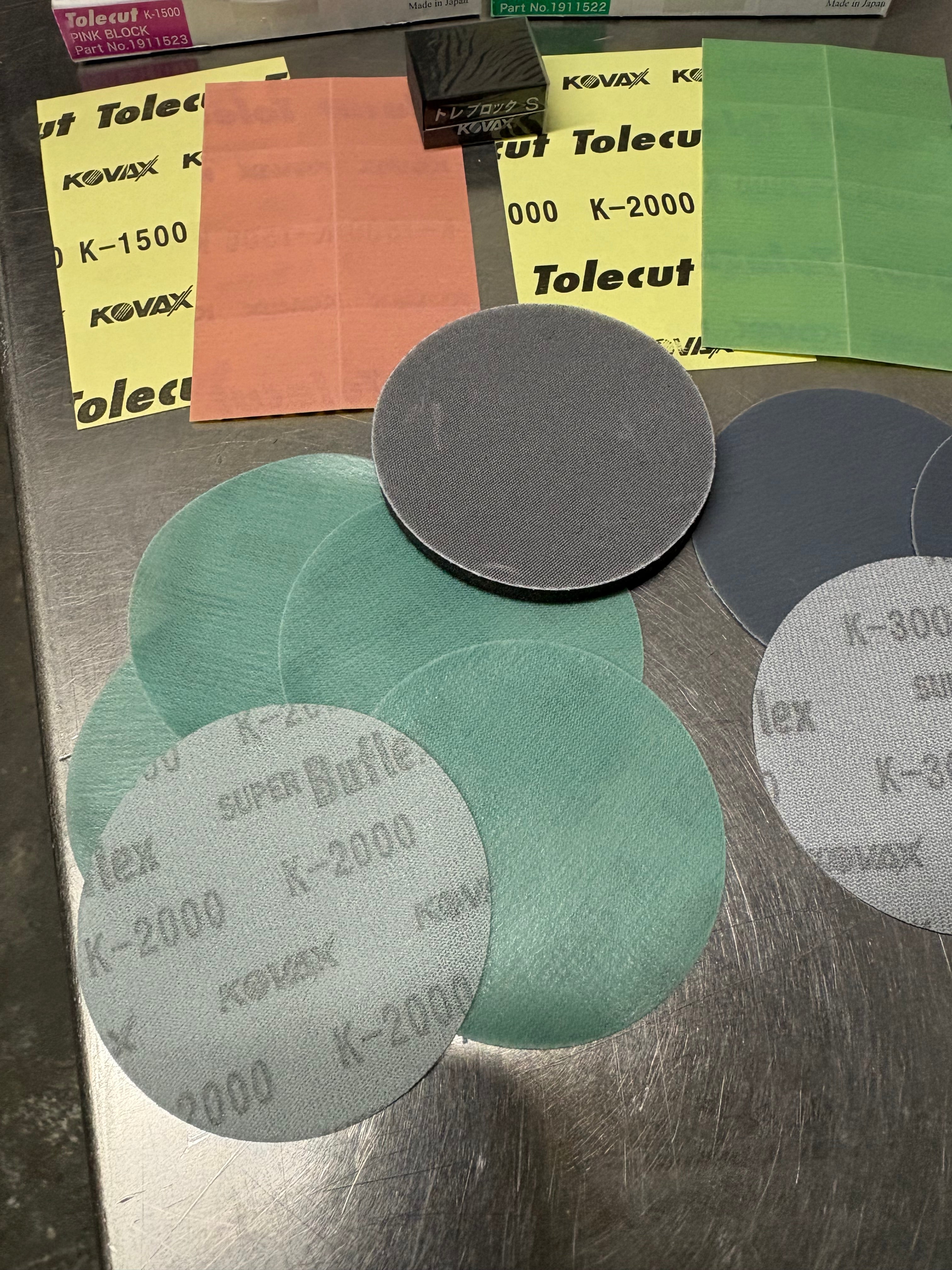 Kovax Tolecut/Buflex sanding kit