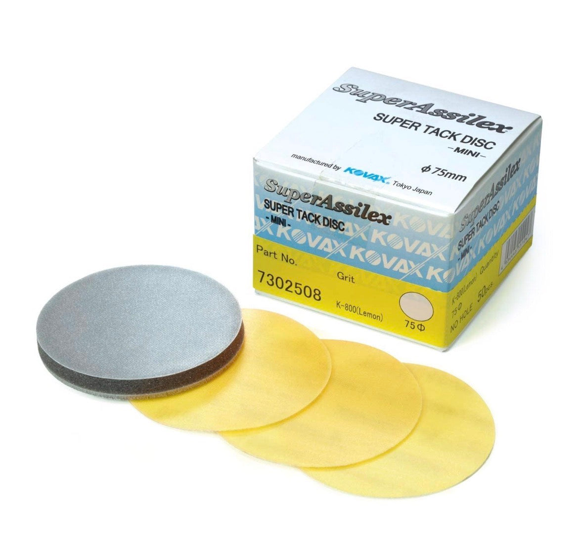Kovax SuperAssilex K-800 Super Tack discs 75mm