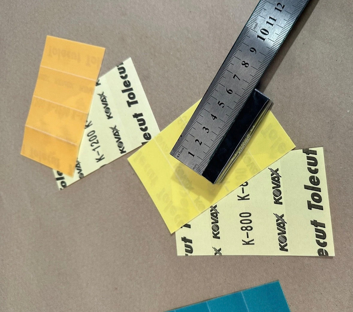 Kovax Tolecut sanding kit M 400/800/1200