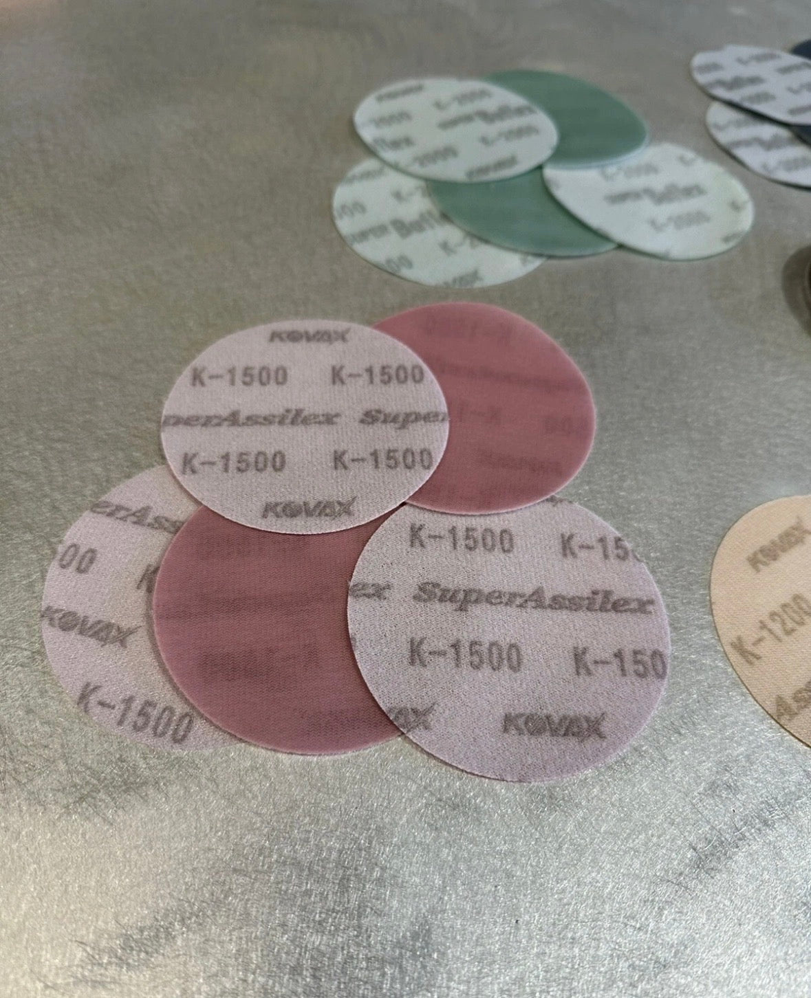 Kovax 3” sanding discs kit 800/1200/1500/2000/3000
