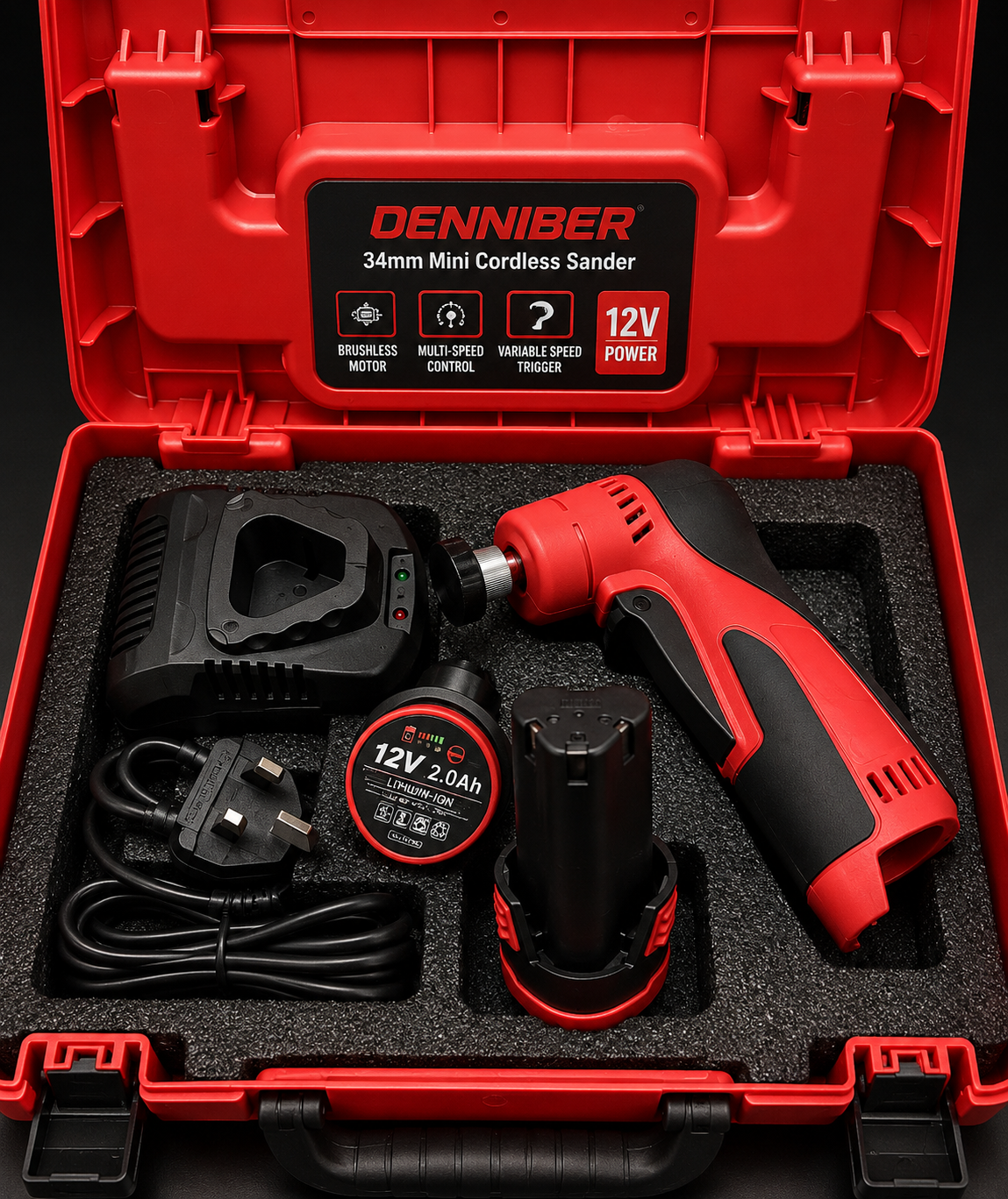 Mini Sander Denibber 34mm