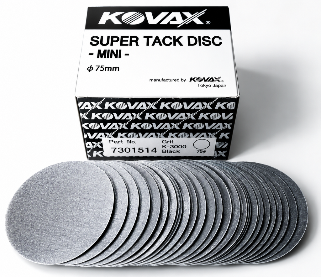 Kovax Buflex Super Tack discs K-3000 77mm 3”