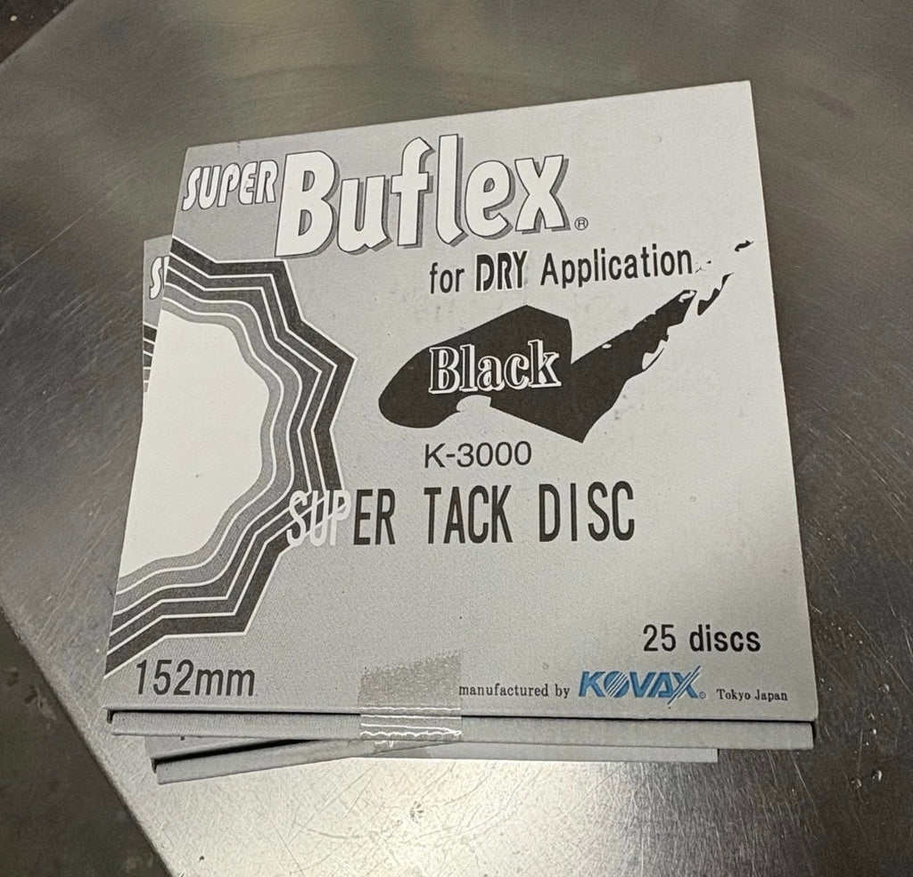 6” Kovax Buflex K-3000, 15 Holes